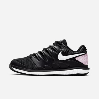 Adidasi Tenis Nike NikeCourt Air Zoom Vapor X Hard-Court Dama Negrii Roz Albi | PMGS-05318